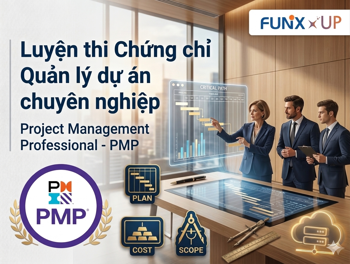 Luyện thi Chứng chỉ Quản lý dự án chuyên nghiệp (Project Management Professional - PMP) PMP121x_VN