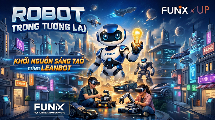 Robot trong Tương lai: Khơi nguồn sáng tạo cùng LEANBOT RBT122x_VN