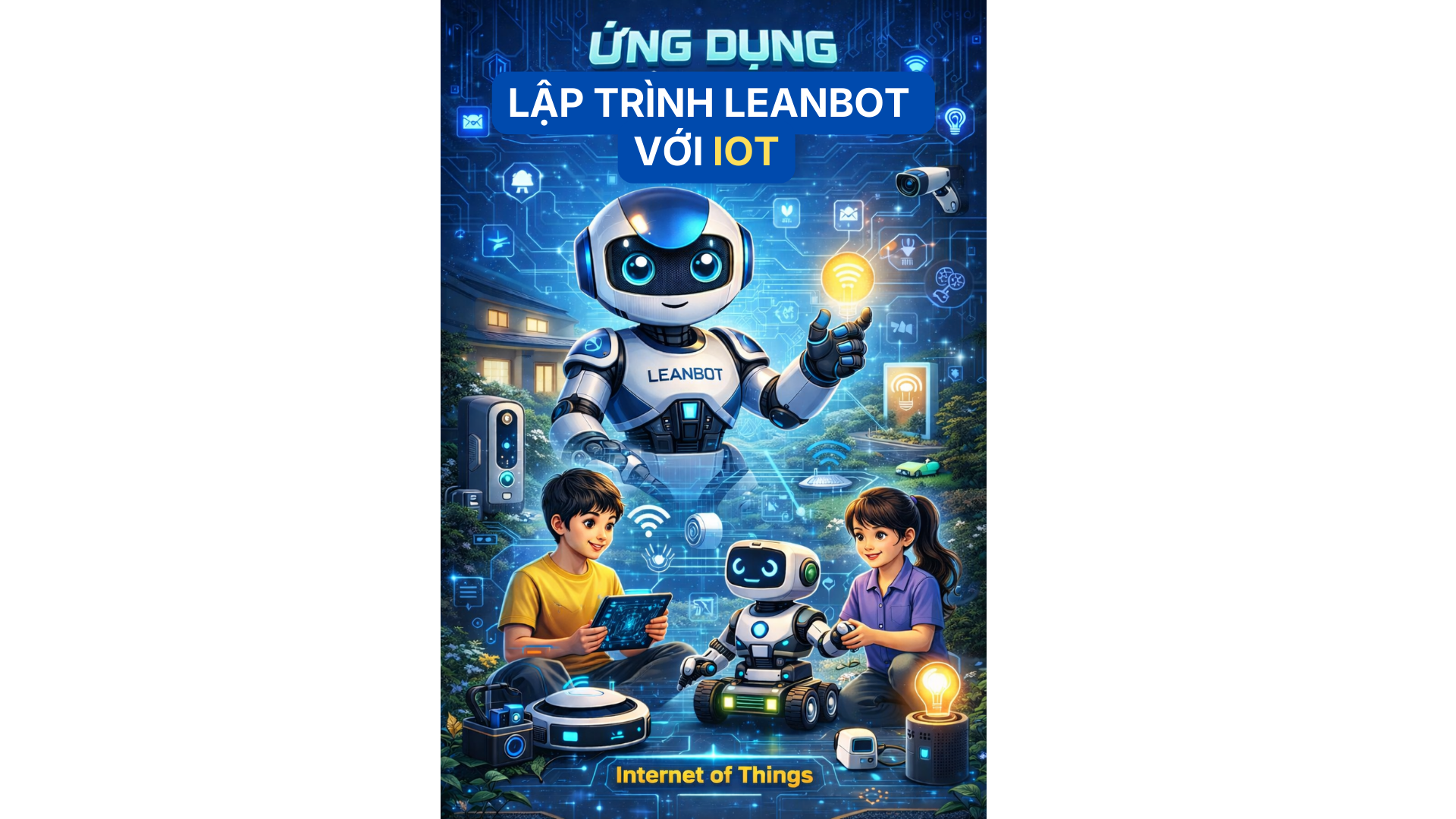 Ứng dụng lập trình Leanbot với IOT RBT124x_VN