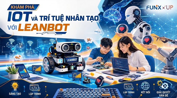 Khám phá IOT với Leanbot RBT126x_VN
