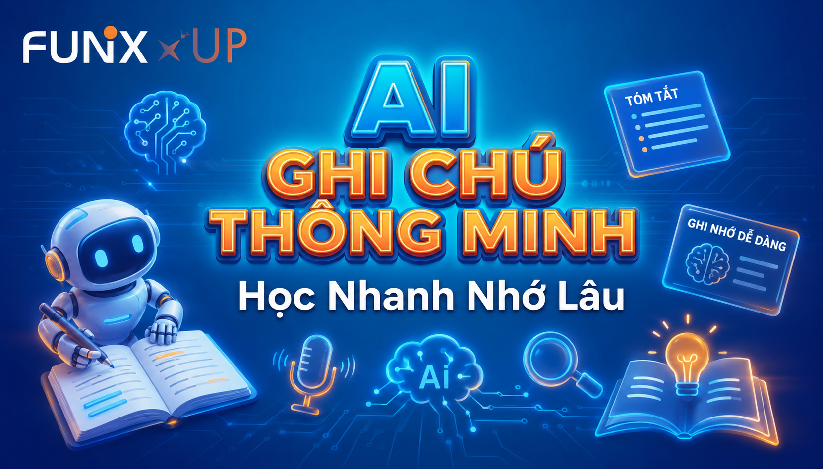 AI Ghi Chú Thông Minh: Học Nhanh Nhớ Lâu SAR126x_VN