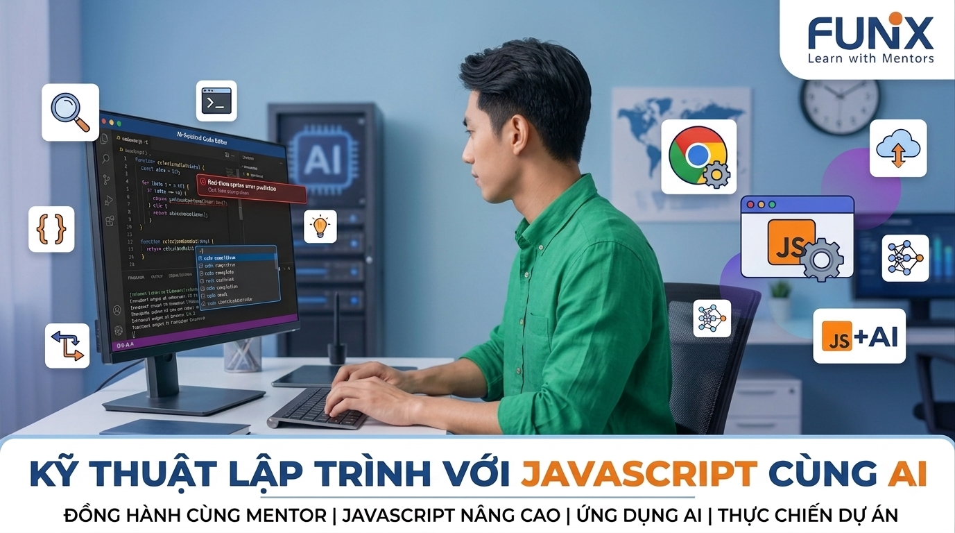 Kỹ thuật lập trình với JavaScript cùng AI - JavaScript Programming with AI WDP201x_VN